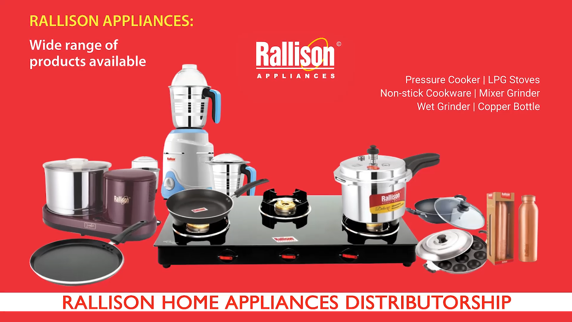 Rallison kitchen appliance distributorship