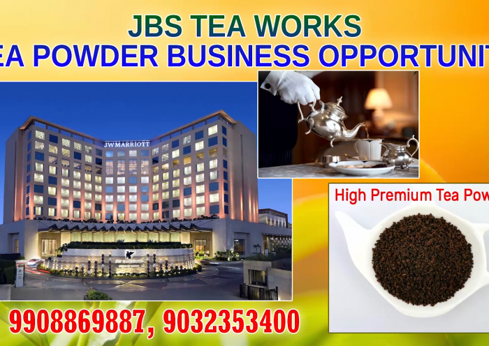 tea powder business