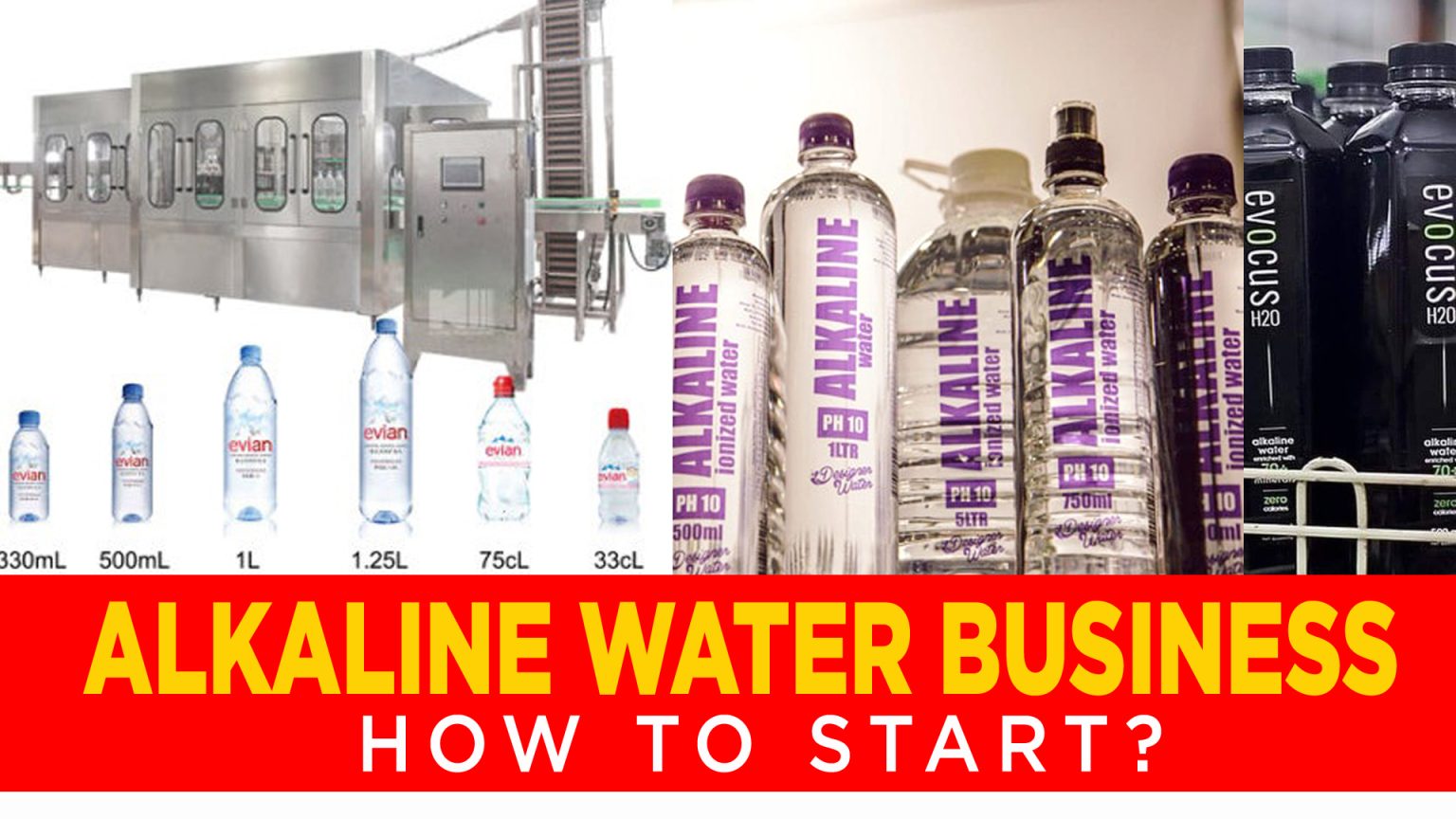 alkaline water business plan